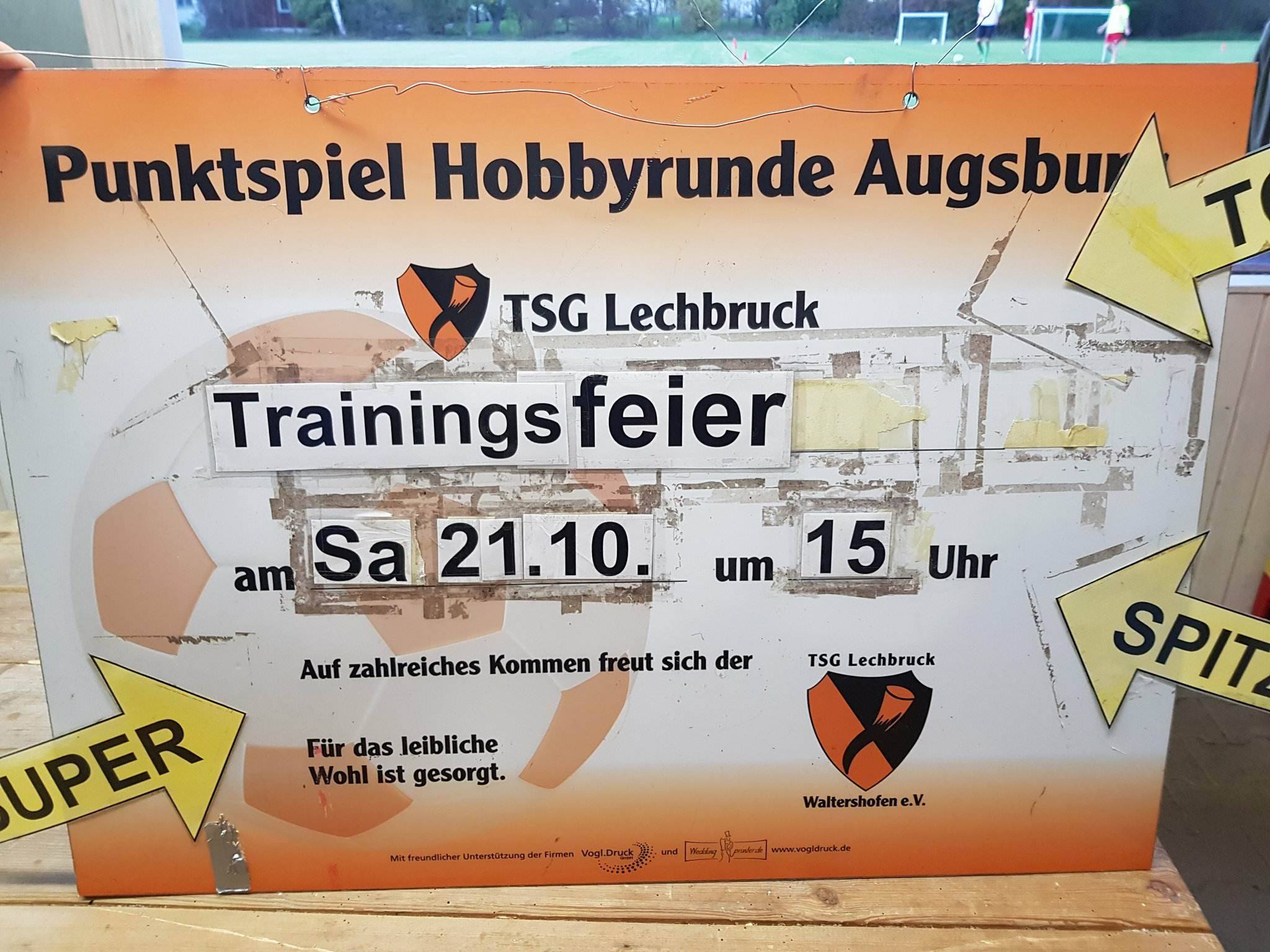 Saisonabschluss am Sportplatz Waltershofen